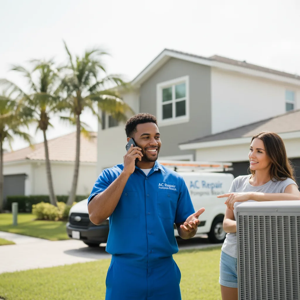 AC Repair Pompano Beach customer support in Blairs